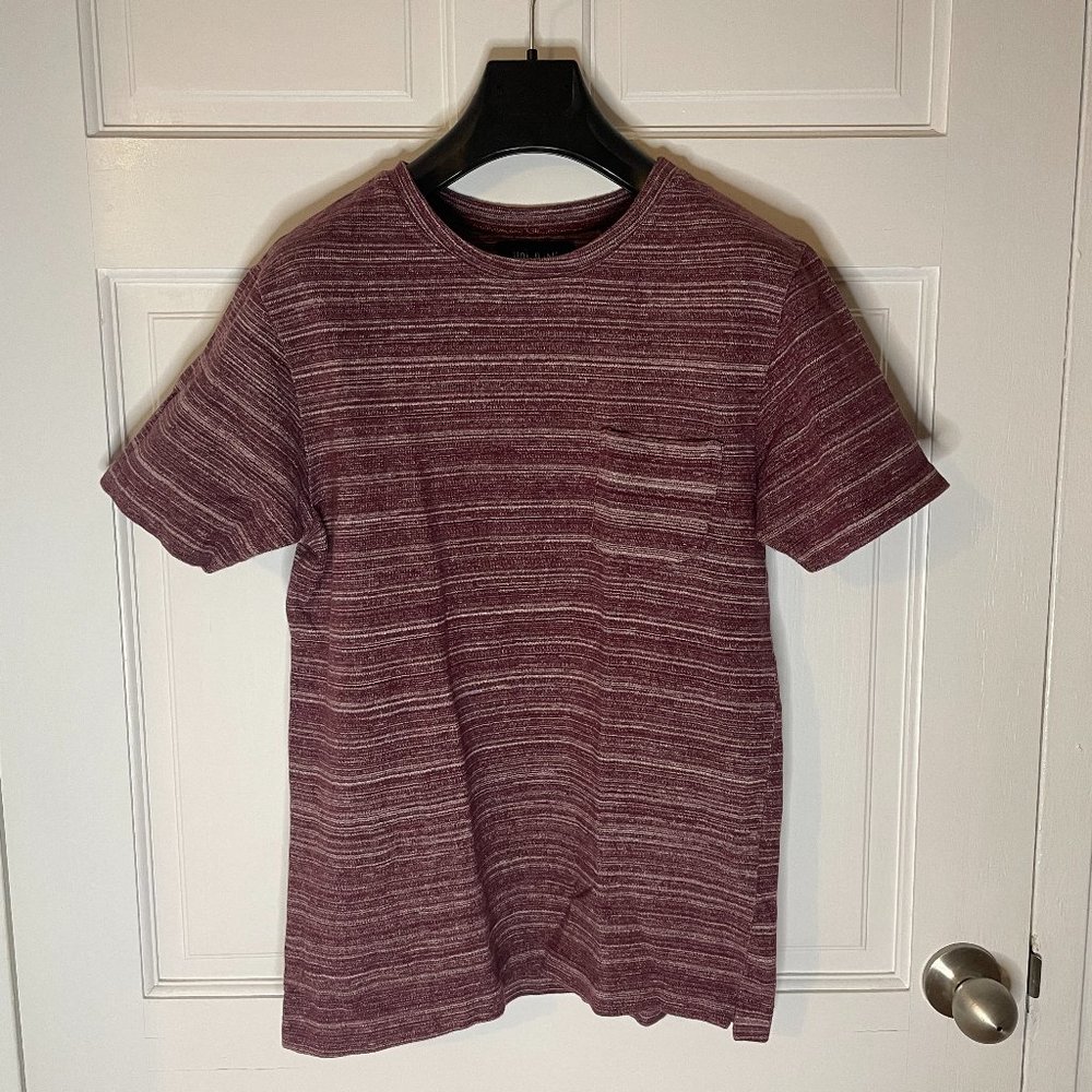 Howlin' Knit Burgundy Cotton Tee Medium